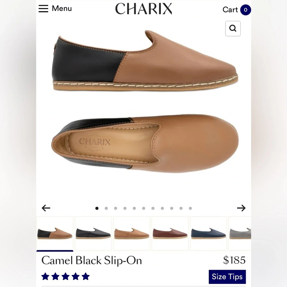 Charix artisan shoes, NWOT, Leather, sz. 37 - Picture 6 of 11